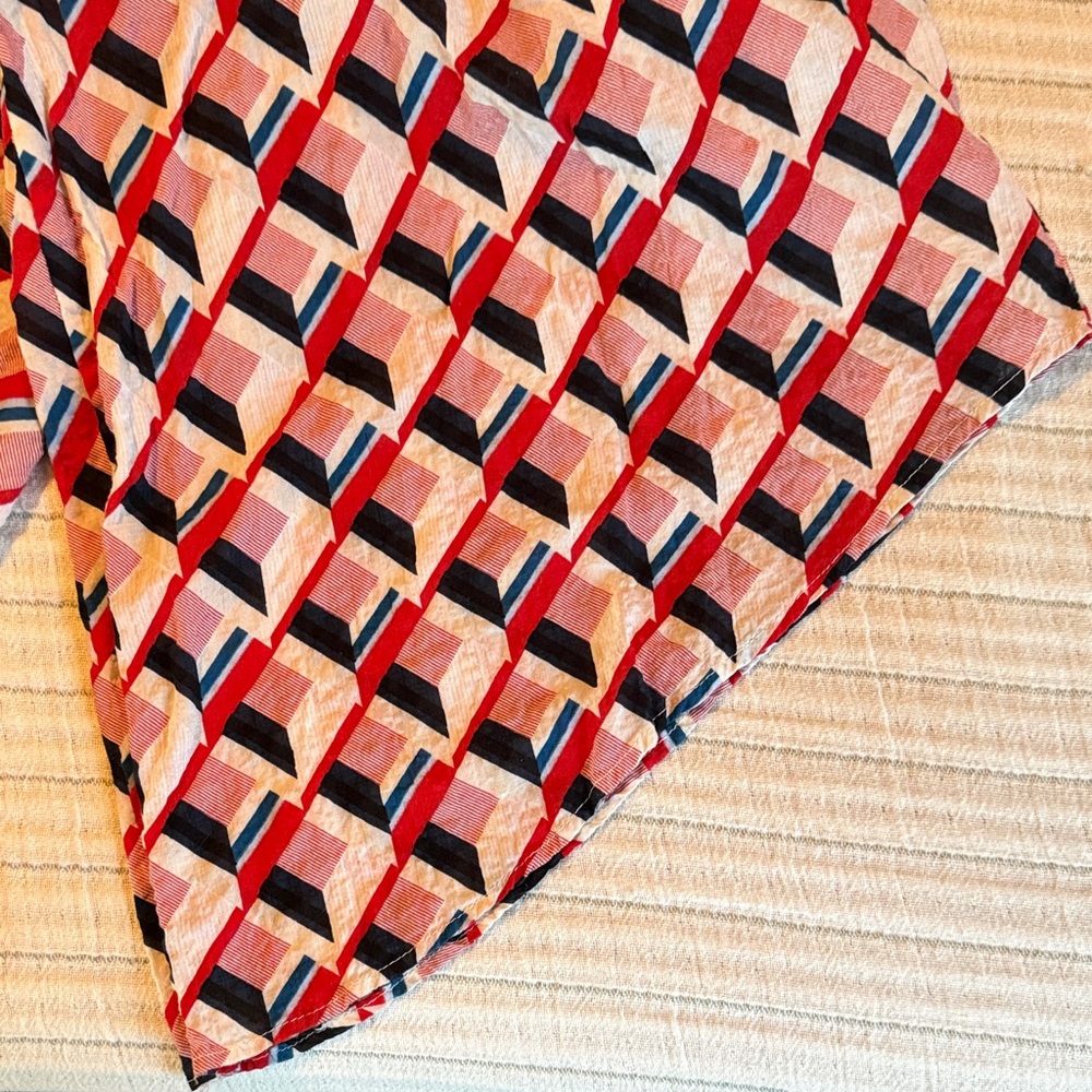 Geometric Patterned Romper - image 3